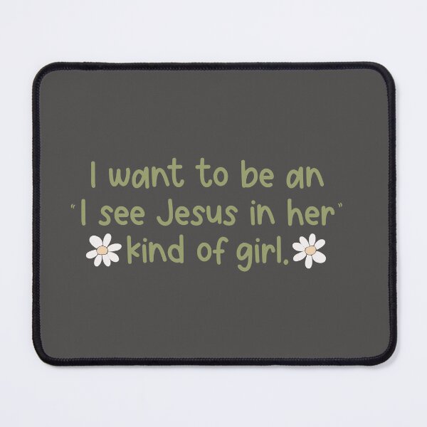 Item preview, I See Jesus In Her - green designed and sold by Willow & Grace Designs.