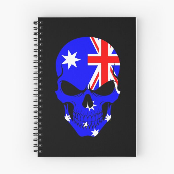 Item preview, Australia Skull Flag designed and sold by JeffBartels.