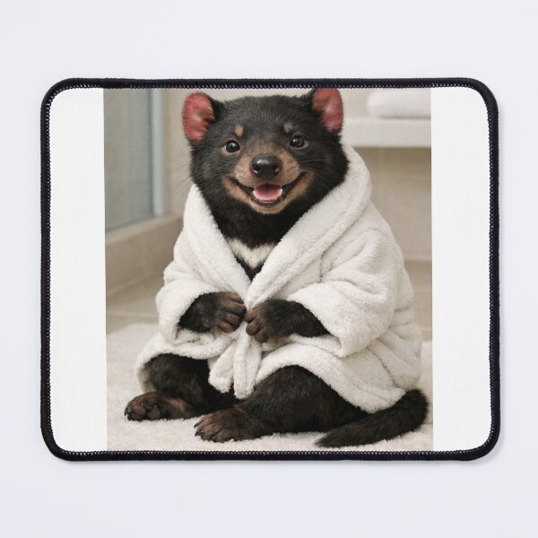 Item preview, Cozy Bathrobe Tasmanian Devil designed and sold by Sillytoe.