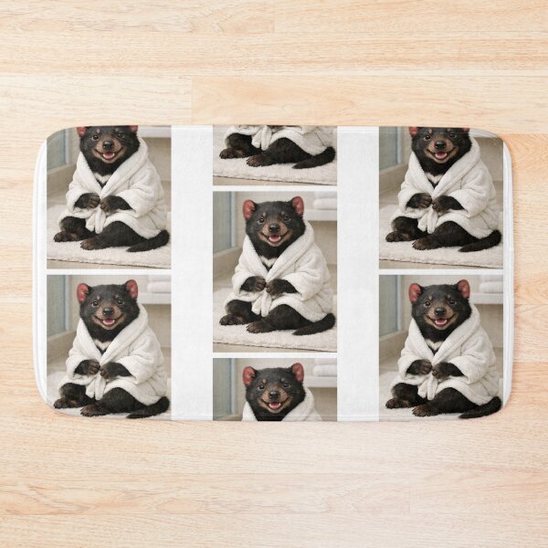 Item preview, Cozy Bathrobe Tasmanian Devil designed and sold by Sillytoe.