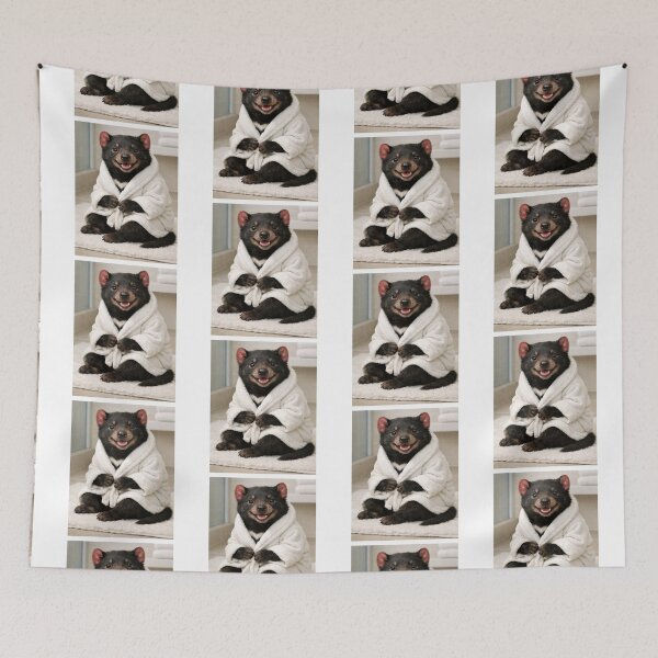 Item preview, Cozy Bathrobe Tasmanian Devil designed and sold by Sillytoe.