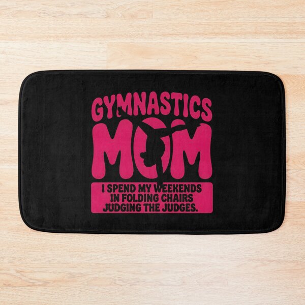 Item preview, Gymnastics Mom Weekends in Folding Chairs Quote designed and sold by Enea Kelo.