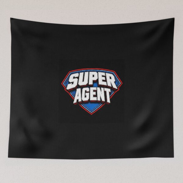 Item preview, SUPER AGENT  designed and sold by FunneeMugs.