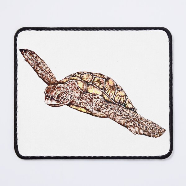 Item preview, Sea turtle art designed and sold by Bearbunz Stuido.