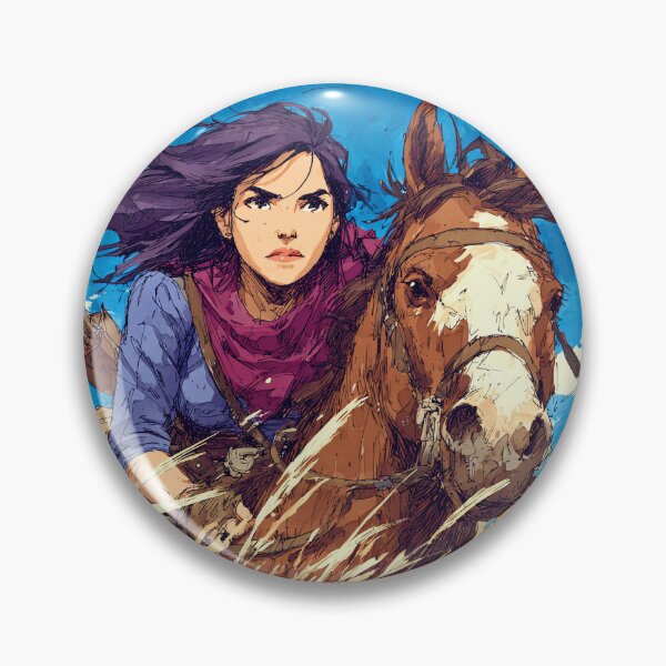 Item preview, Wild Horizon - Warrior Rider Graphic Art designed and sold by Banal25.