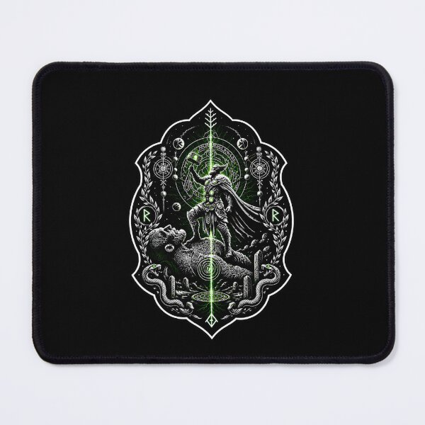 Item preview, "Thor vs. Skrymir | Norse Mythology Sigil" designed and sold by Umbra666.
