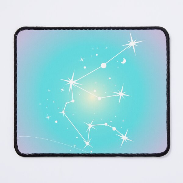 Item preview, Aquarius Zodiac Constellation Pastel Aura Gradient Astrology designed and sold by FaizArtShop.