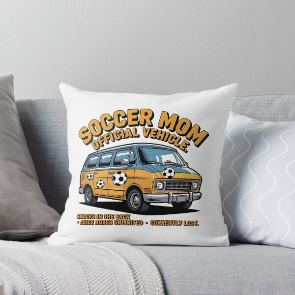 Item preview, Soccer Mom Official Vehicle Van and Snacks Quote designed and sold by Enea Kelo.