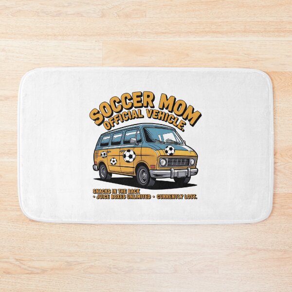Item preview, Soccer Mom Official Vehicle Van and Snacks Quote designed and sold by Enea Kelo.