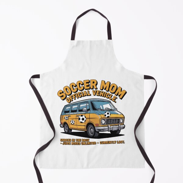 Item preview, Soccer Mom Official Vehicle Van and Snacks Quote designed and sold by Enea Kelo.