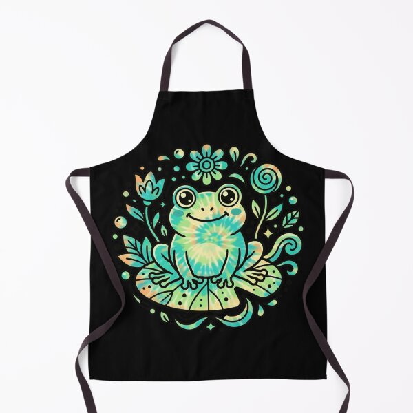 Item preview, Tie Dye Frog Cute Aesthetic Kawaii Retro 70s Frog Lover Gift designed and sold by Basma Designs | Retro, Kawaii Shirts & Stickers.