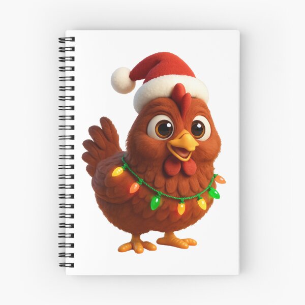 Item preview, Christmas Rhode Island Red Chicken designed and sold by Sillytoe.