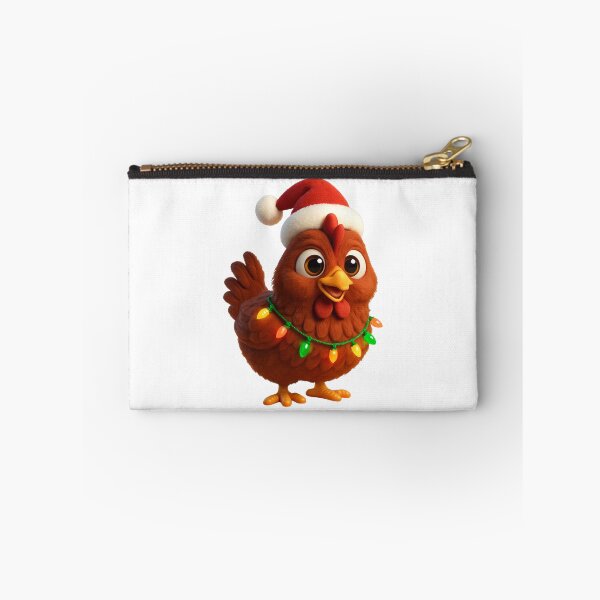 Item preview, Christmas Rhode Island Red Chicken designed and sold by Sillytoe.