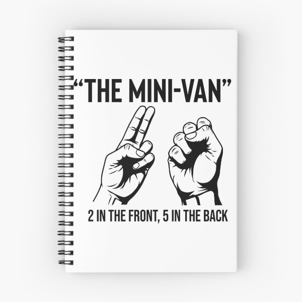 Item preview, The Mini-Van 2 In The Front 5 In The Back Hand Gesture  designed and sold by ZaraKerry.