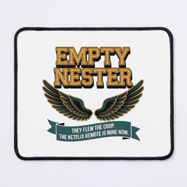 Item preview, Funny Empty Nester They Flew The Coop Wings Quote designed and sold by Enea Kelo.