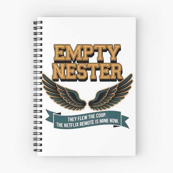 Item preview, Funny Empty Nester They Flew The Coop Wings Quote designed and sold by Enea Kelo.
