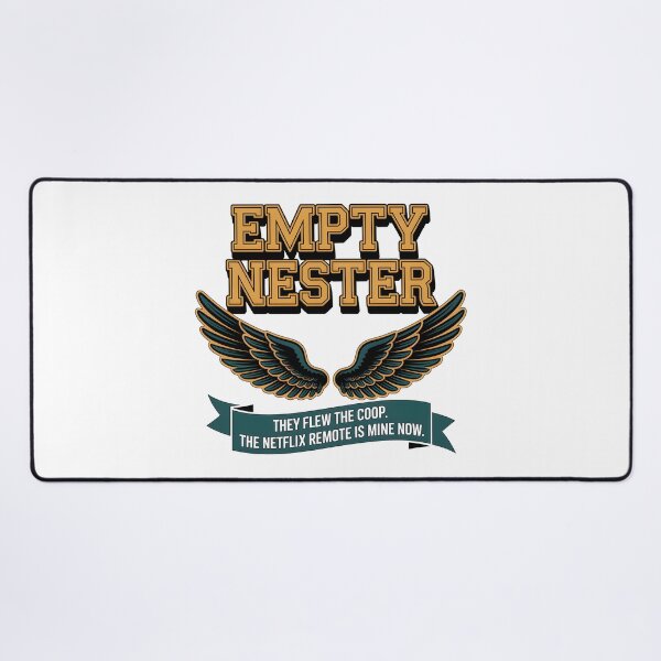 Item preview, Funny Empty Nester They Flew The Coop Wings Quote designed and sold by Enea Kelo.