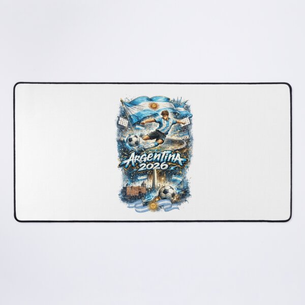 Item preview, Argentina Football 2026 Street Graffiti – Champion Fan Merchandise ver 1 designed and sold by CosmicNook1.