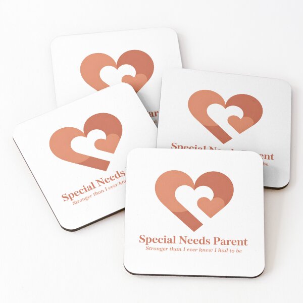 Item preview, Inspirational Special Needs Parent Stronger Heart Logo designed and sold by Enea Kelo.