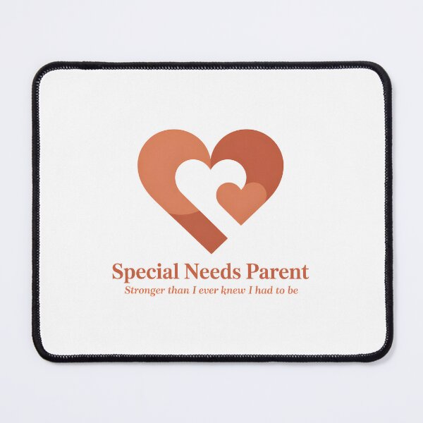 Item preview, Inspirational Special Needs Parent Stronger Heart Logo designed and sold by Enea Kelo.