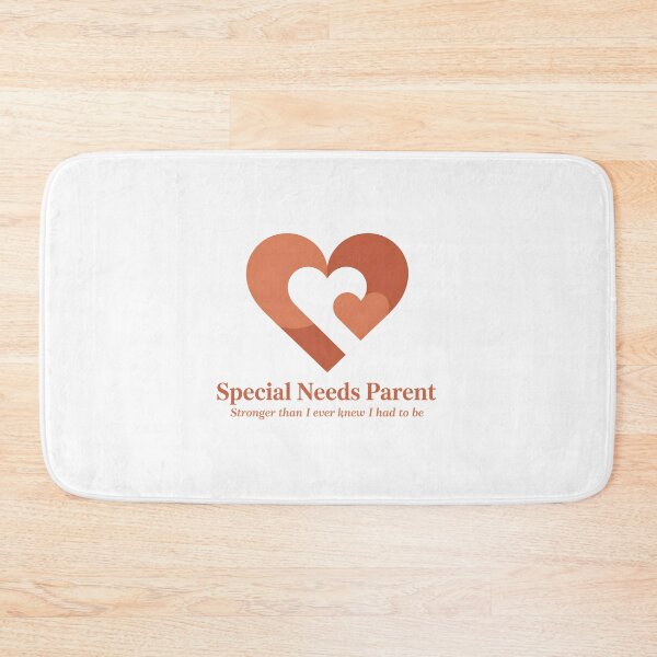 Item preview, Inspirational Special Needs Parent Stronger Heart Logo designed and sold by Enea Kelo.