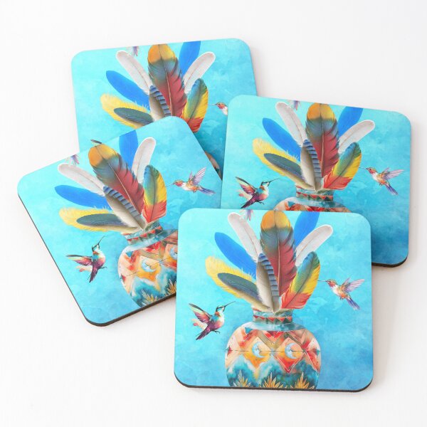 Item preview, Sky Dancers Wall Art - Southwestern Boho Nature Decor designed and sold by SacredPathHealingArt.