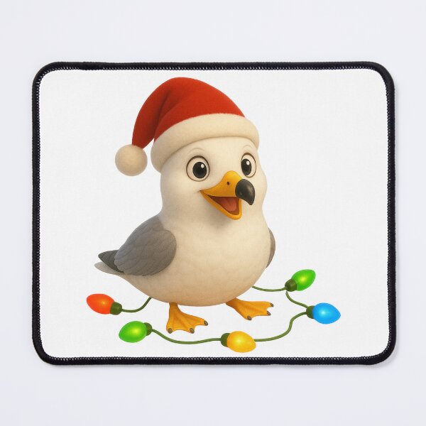 Item preview, Christmas Ring-Billed Gull designed and sold by Sillytoe.