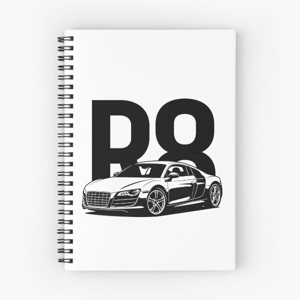 Item preview, German Mid-Engine Supercar - R8 Illustration designed and sold by kuruuumaa.