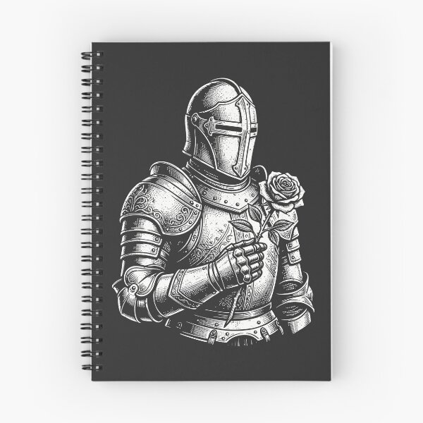 Item preview, Medieval Knight Holding Rose Vintage Fantasy Gothic  designed and sold by Y-Vibes.