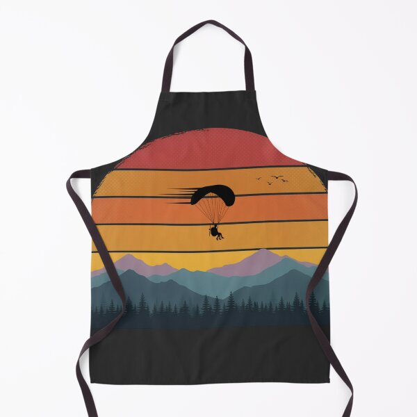 Item preview, Paramotor Sunset Over Mountains designed and sold by ArcticFoxStudio.