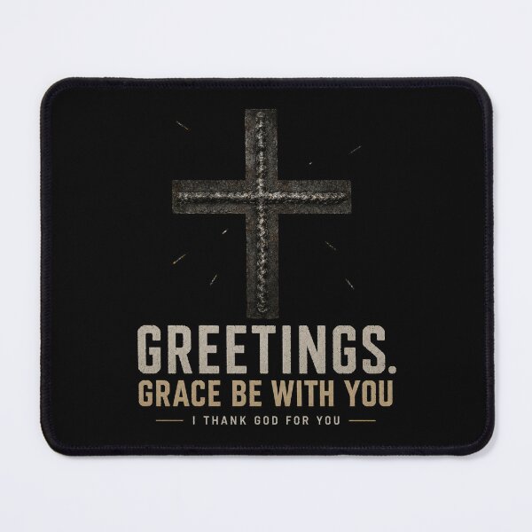 Item preview, Greetings Grace Be With You | Christian Welder Cross | Faith Welding Design designed and sold by RusticMeadow.