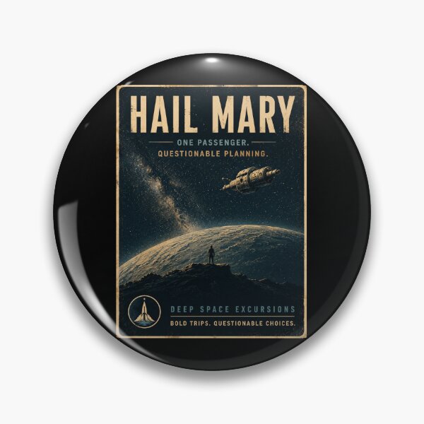Item preview, Hail Mary - Faux Tourism Vintage Series - Project Hail Mary designed and sold by hesjustken.