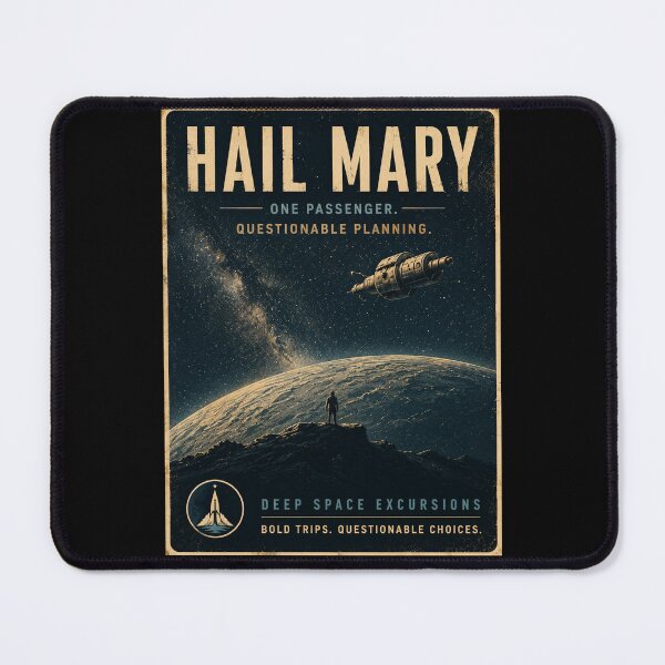 Item preview, Hail Mary - Faux Tourism Vintage Series - Project Hail Mary designed and sold by hesjustken.