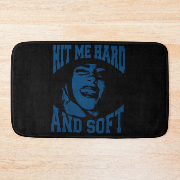 Item preview, Billie Hit Me Hard And Soft Fan Art – Blue College Varsity Graphic Print designed and sold by gringoods.