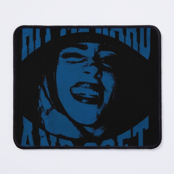 Item preview, Billie Hit Me Hard And Soft Fan Art – Blue College Varsity Graphic Print designed and sold by gringoods.