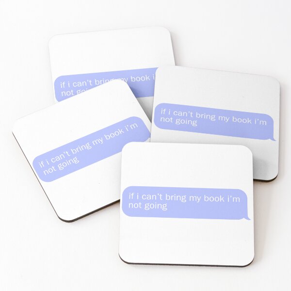 Artikelvorschau, If I can’t bring my book I’m not going text  entworfen und verkauft von swytzahradesigns.