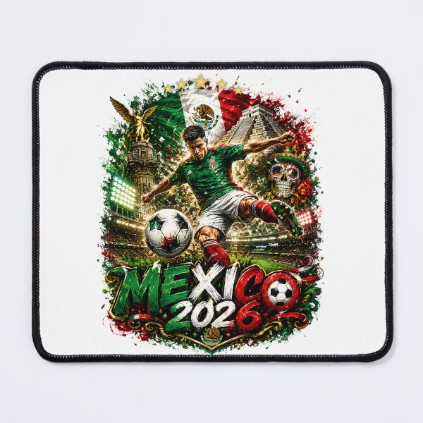 Item preview, Mexico World Cup 2026|Soccer Merch | Football Fan Gear |Mexico Sports Apparel Tee| Mexico independence Day |Soccer world cup ChampionshipSoccer World ver 1 designed and sold by CosmicNook1.