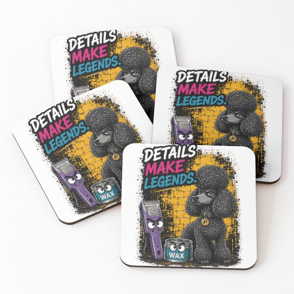 Item preview, Details Make Legends Funny Poodle Grooming Dog Lover Shirt designed and sold by PINK FREE.