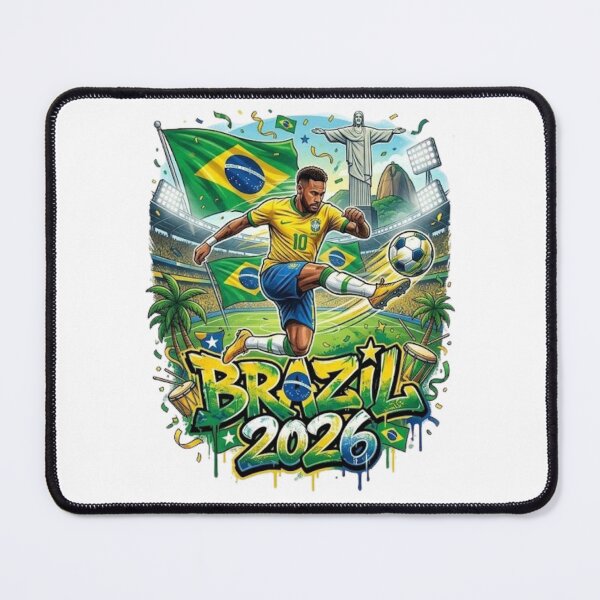 Item preview, World Cup 2026 Brasil Soccer Merch | Football Fan Gear |Brasil Sports Apparel Tee| Brazil independence Day |Soccer worldcup ChampionshipSoccer World ver 1ver 1 designed and sold by CosmicNook1.