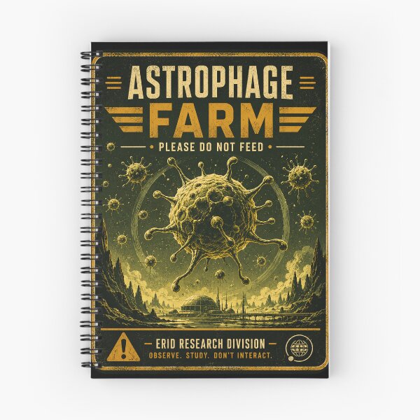 Item preview, Astrophage Farm - Faux Tourism Vintage Series - Project Hail Mary designed and sold by hesjustken.
