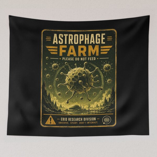 Item preview, Astrophage Farm - Faux Tourism Vintage Series - Project Hail Mary designed and sold by hesjustken.