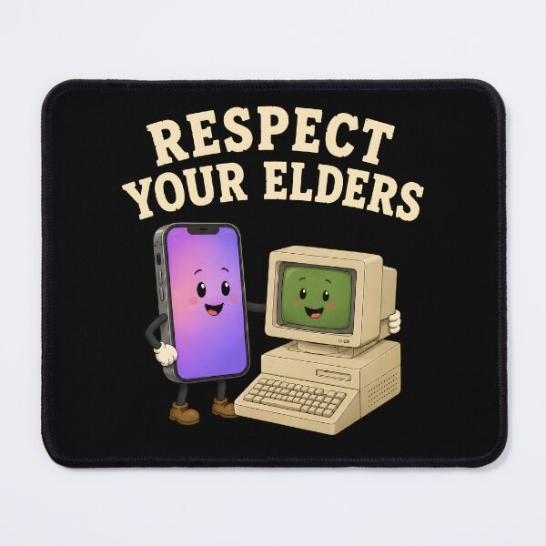 Item preview, Respect Your Elders Phone Funny Vintage Tech Art designed and sold by Marblaes00.