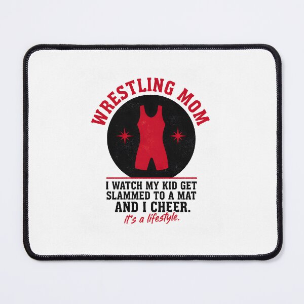 Item preview, Funny Wrestling Mom Kid Slammed To Mat Quote designed and sold by Enea Kelo.