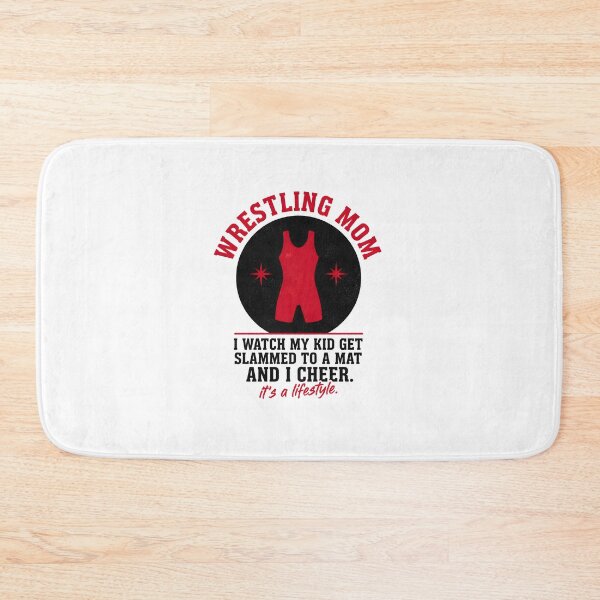 Item preview, Funny Wrestling Mom Kid Slammed To Mat Quote designed and sold by Enea Kelo.