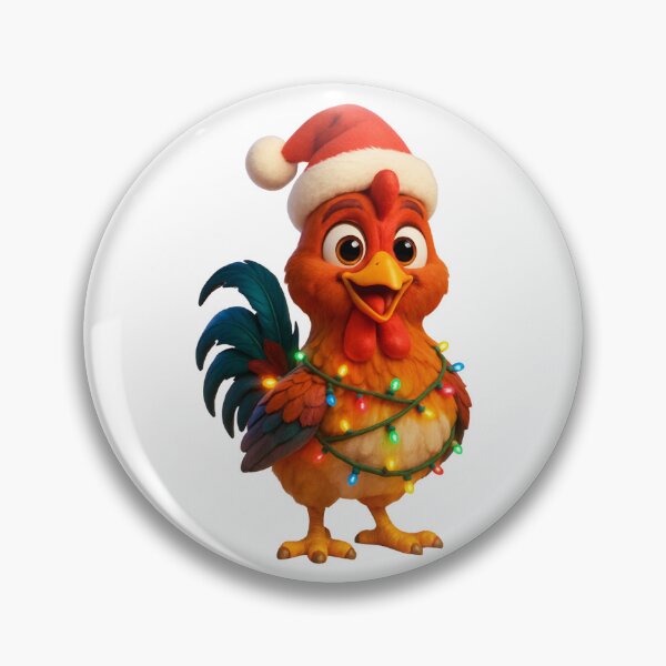Item preview, Christmas Rooster designed and sold by Sillytoe.