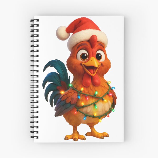 Item preview, Christmas Rooster designed and sold by Sillytoe.