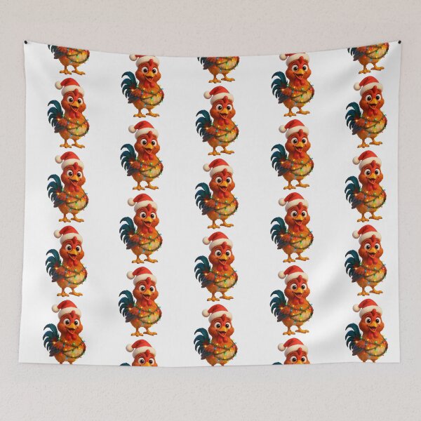 Item preview, Christmas Rooster designed and sold by Sillytoe.