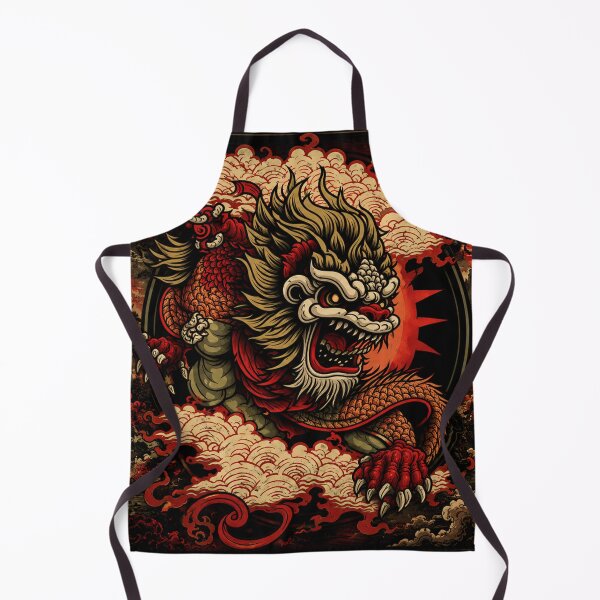 Item preview, Guardian Dragon of the Crimson Clouds designed and sold by Fei Long Design Hub.