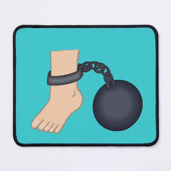 Item preview, Shackled with ball and chain designed and sold by Ruby Vazquez.