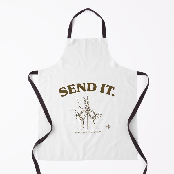 Item preview, Rock Climbing Send It Tie Your Knot Funny Quote designed and sold by Enea Kelo.